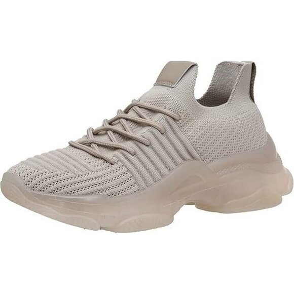 Cushionaire Women's Memory Foam Sneakers in Taupe Apolo-T - Size 9M, New In Box - Picture 7 of 9